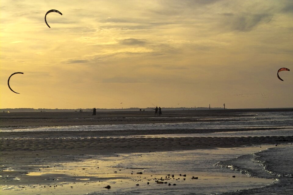 Summer sand ocean photo