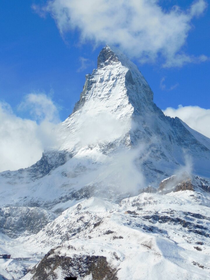 Clouds zermatt matterhorn