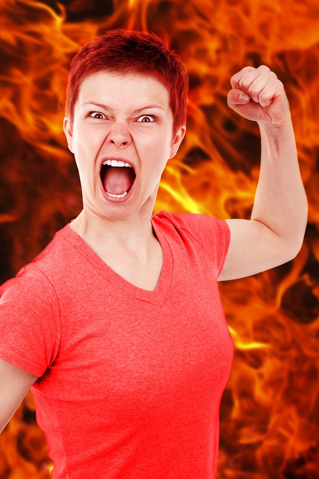 Burn dangerous emotion