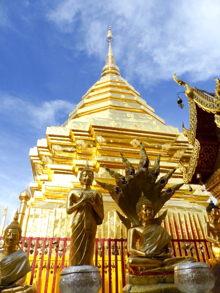 Thailand architecture gold