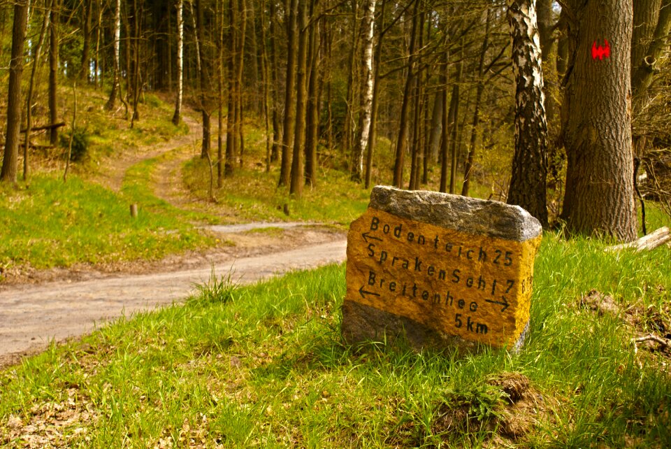 Bodenteich information boards street sign