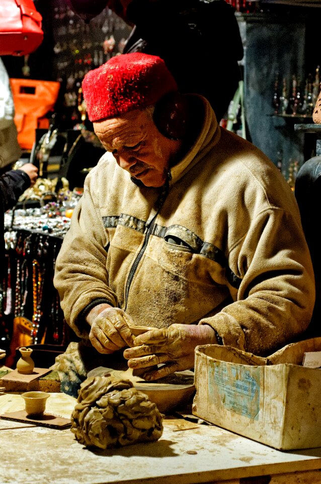 Artisan terracotta clay