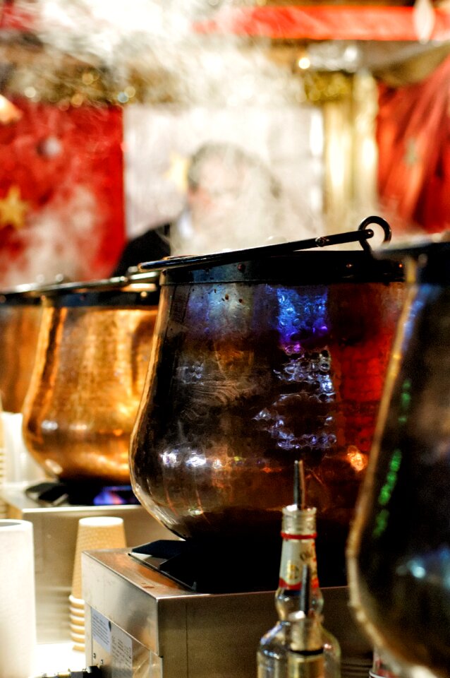 Copper christmas market shop