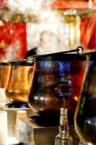 Copper christmas market shop