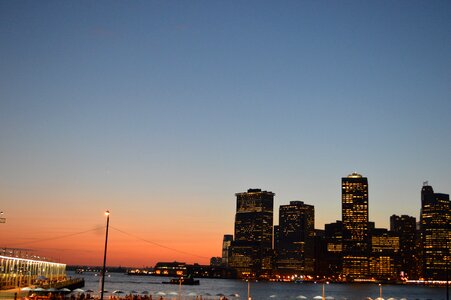 Twilight sunset night