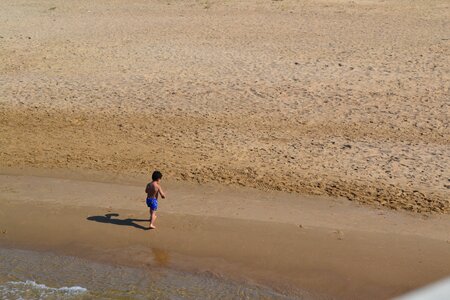 Beach sea sand photo