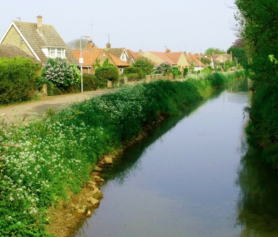Water rural landscape