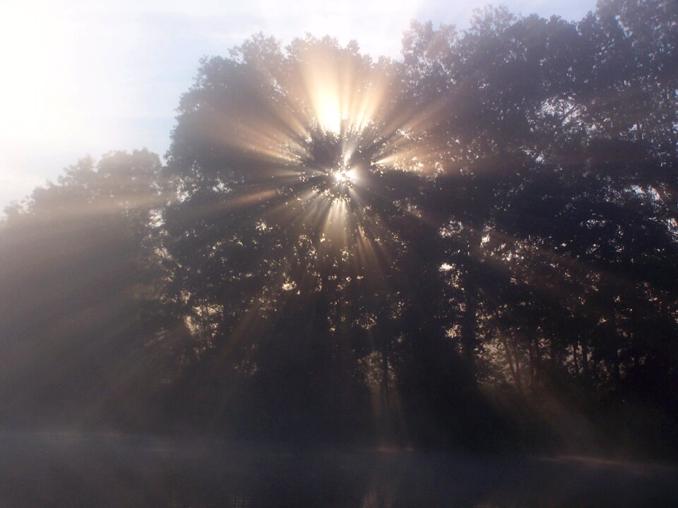 Sunbeam light mysterious