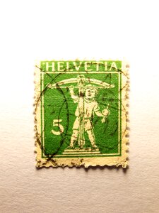 Switzerland centime post