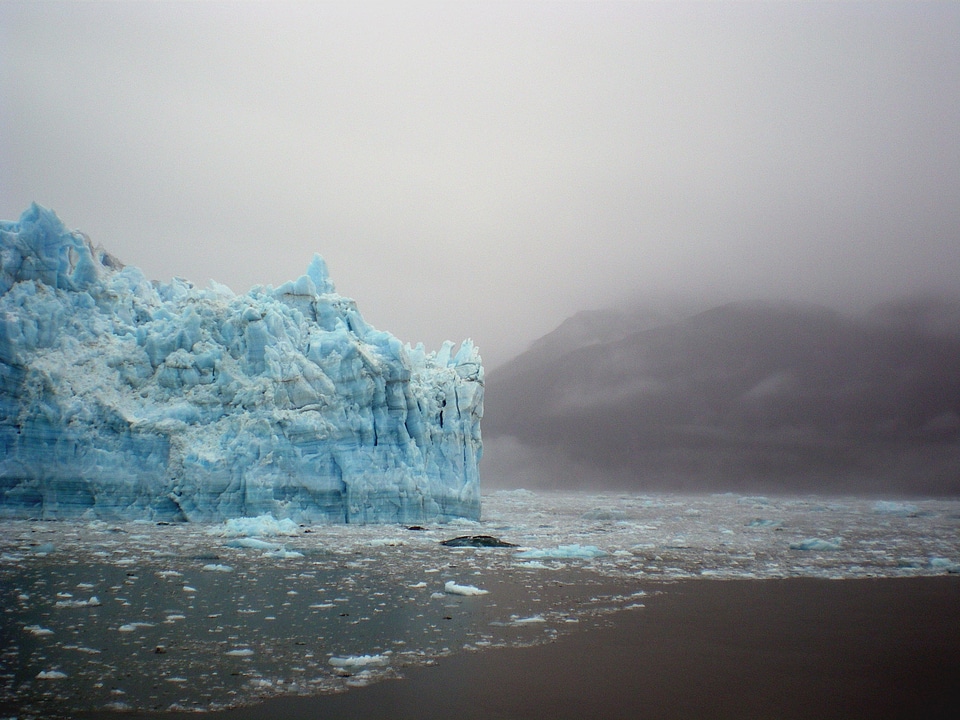 Alaska straits landscape