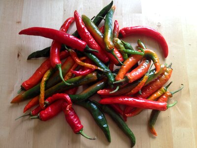 Pepperoni red vegetables