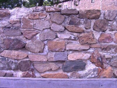 Rough brick texture photo