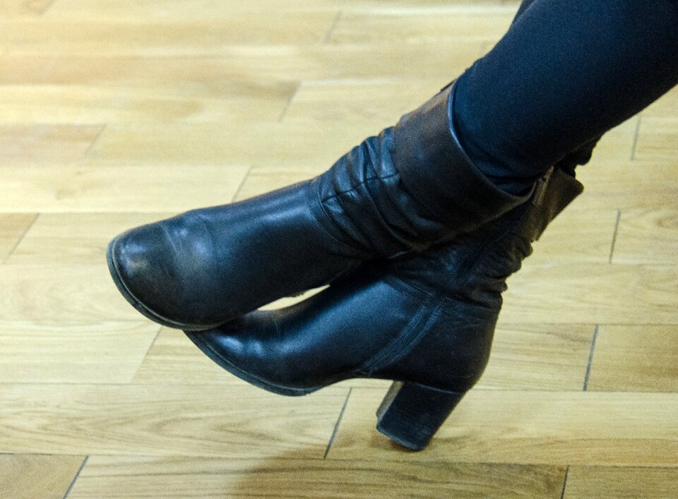 Heels winter women's boots