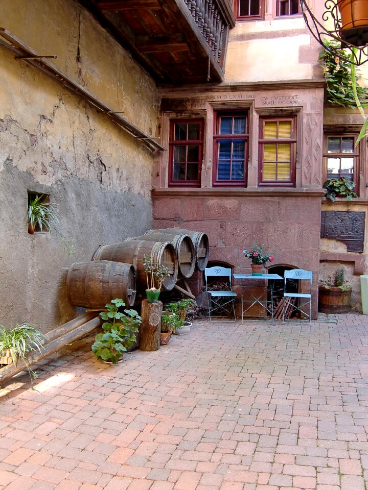 France winery barrel