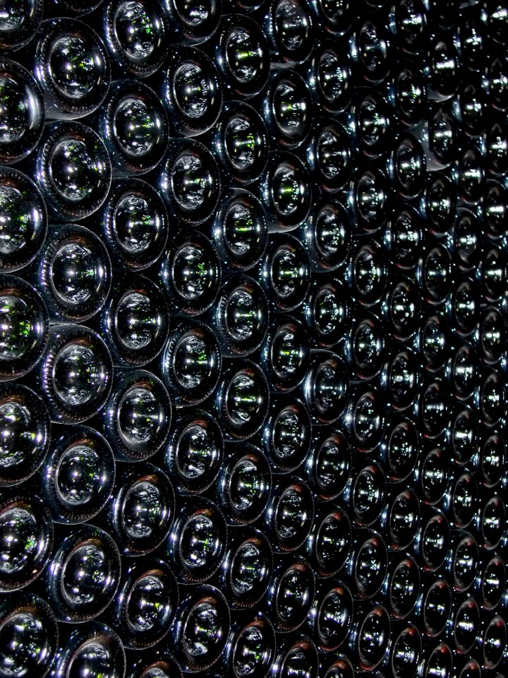 Wine bottle cork shelf