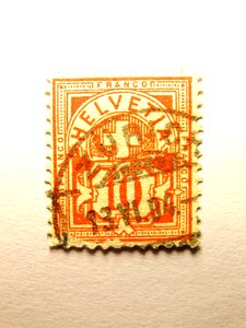 Switzerland centime post