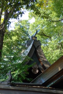 Shrine roof gable structure