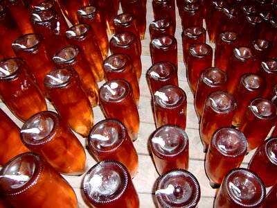 Bottle shelf storage