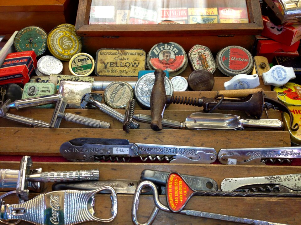 Market travel antique