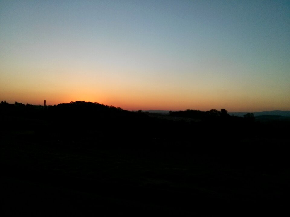 Eventide rays of sunshine sunset