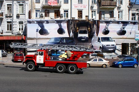 Kyiv fire truck fire engine