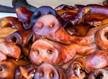 Pig market food