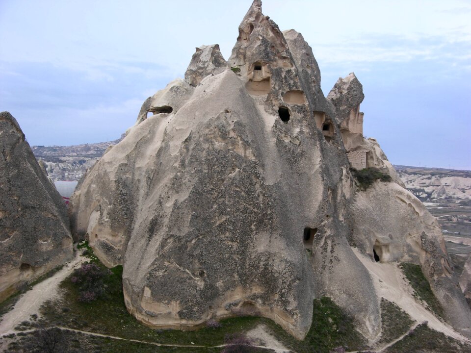 Rock formation erosion turkey