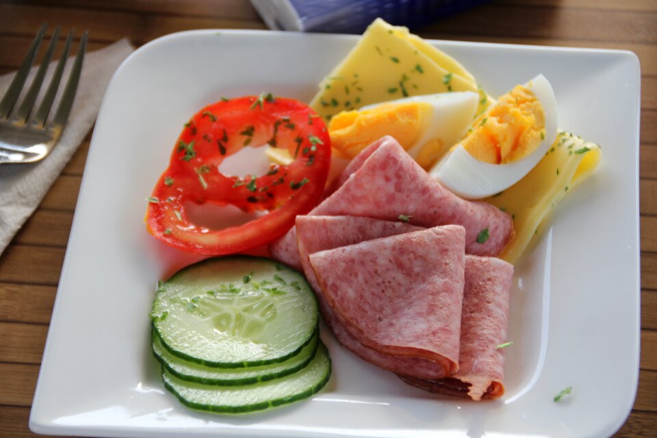 Breakfast eat own creation