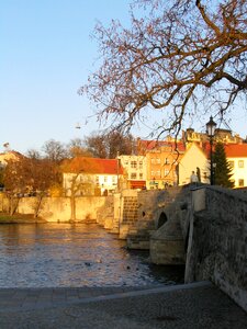 Sunset atmospheric south bohemia photo