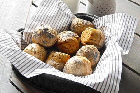 Buns long raised basket