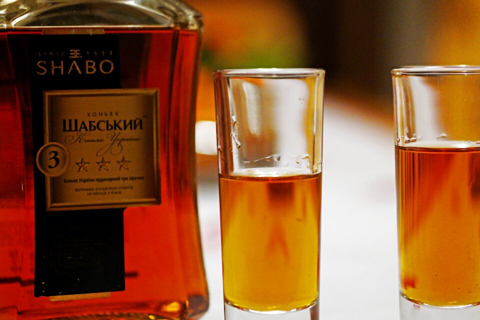 Concentrated drink brandy