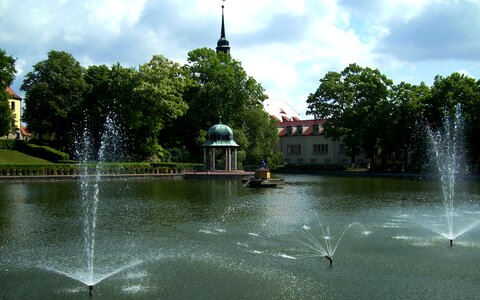 Historical bad lauchstädt saxony-anhalt photo