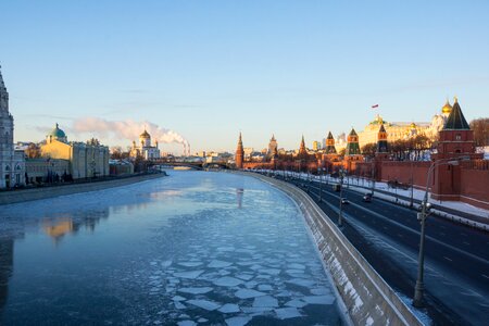 Moscow kremlevskaya embankment tower