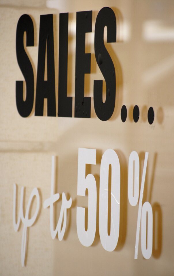 Discounts sales Free photos