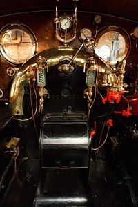 Interior locomotive metal