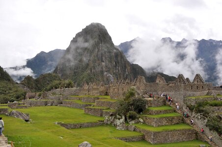 Ruins inca civilization photo