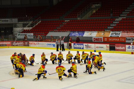 Ice winter match