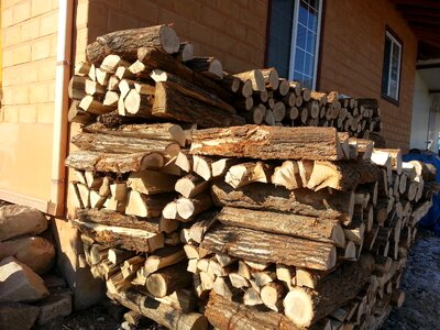Firewood furnace cottage