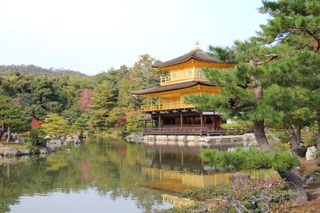 The golden pavilion kyoto japan photo
