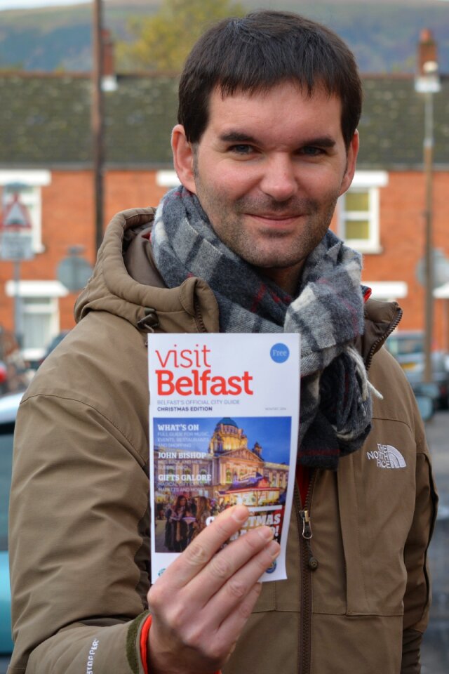 Man tourist belfast photo