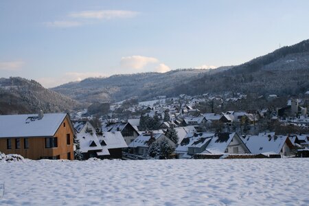 Winter germany landscape photo