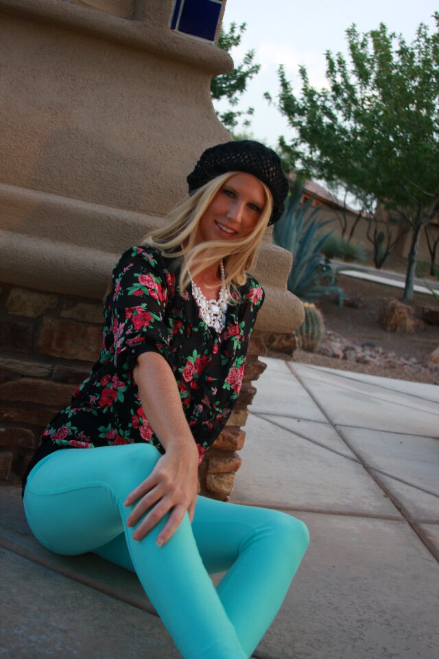 Blonde girl