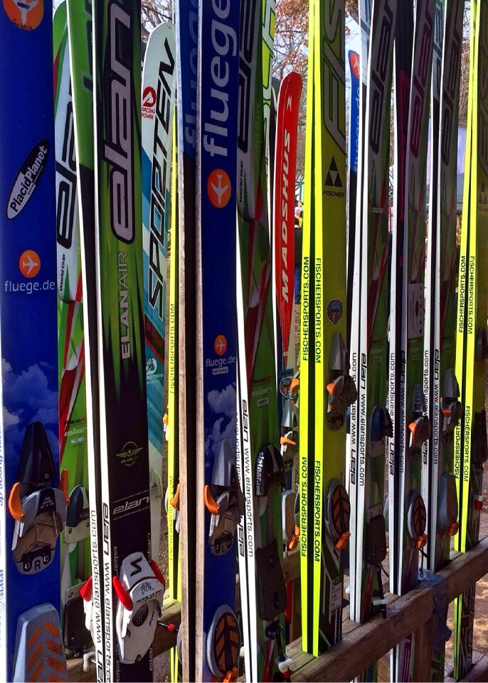 Sport extreme skiing