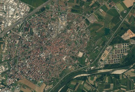 Old town plan layout