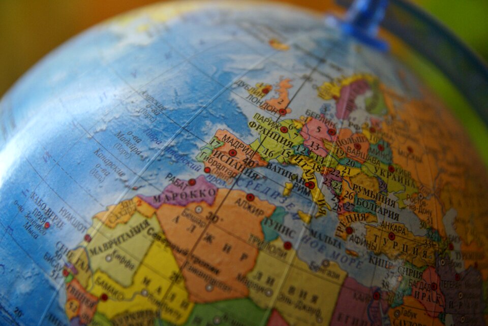 Journey land world map
