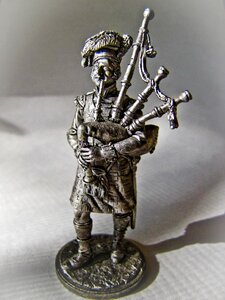 Bagpipes fighters beret