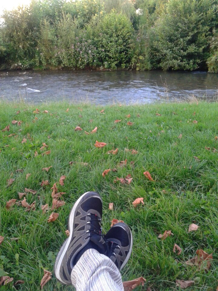 Relax nature feet