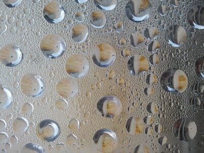Wet pattern water