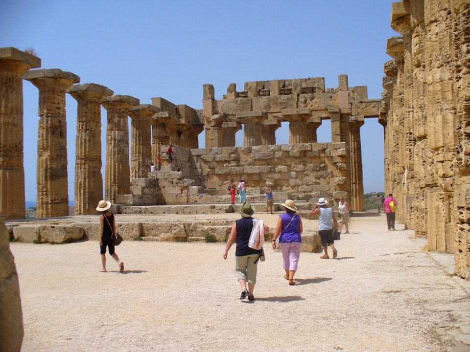 Architecture temple sicily