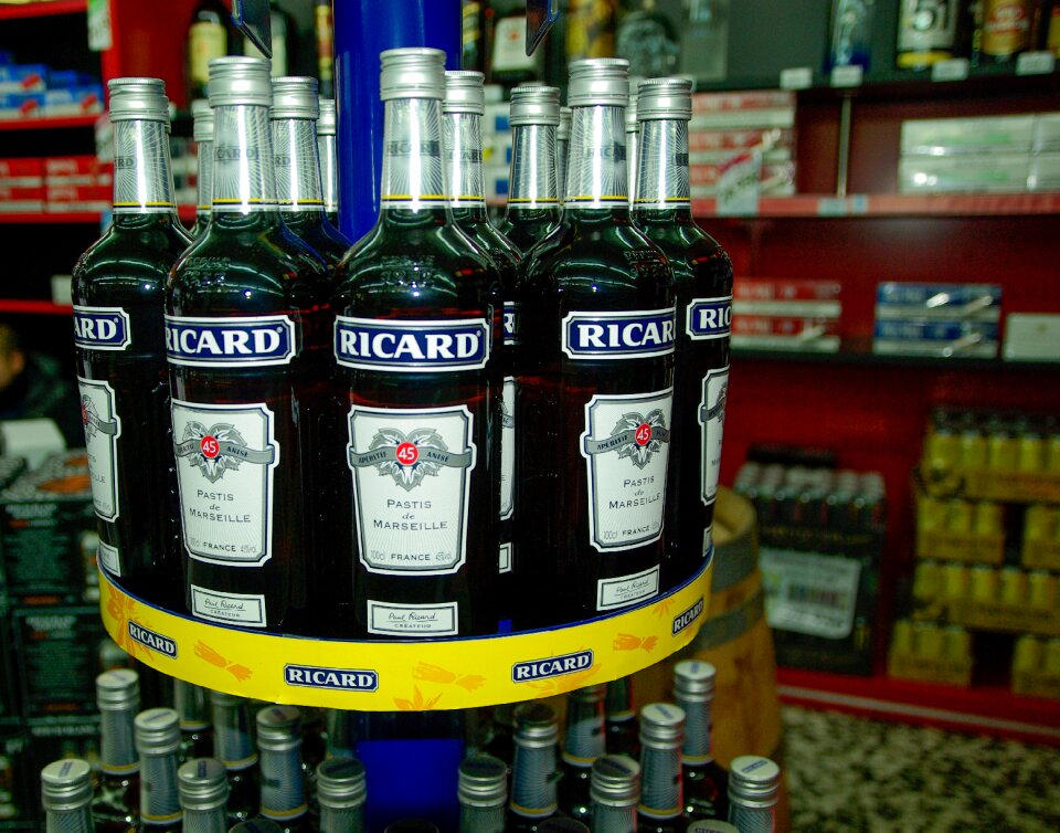 Alcohol aperitif ricard